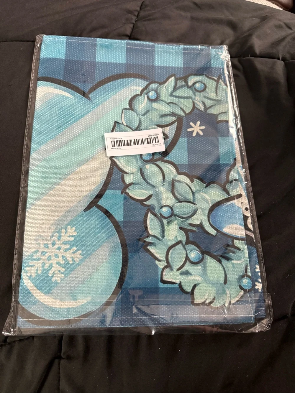 Winter Mickey Ears Table Runner